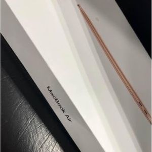Excellent condition version Mac Air 2018 Rose Gold color touch screen lock